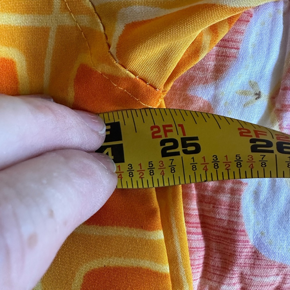 🐊 TRUST Crocodile Graphic Button Up Shirt Orange Men’s XL Y2K - Picture 6 of 8